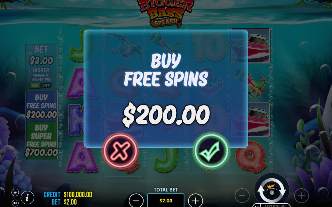 Free spins med Wild-fiskaren och multiplikatorn