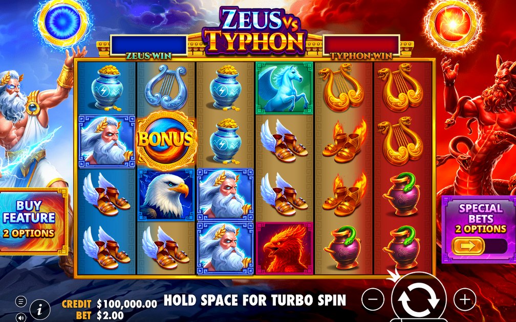 Zeus vs Typhon